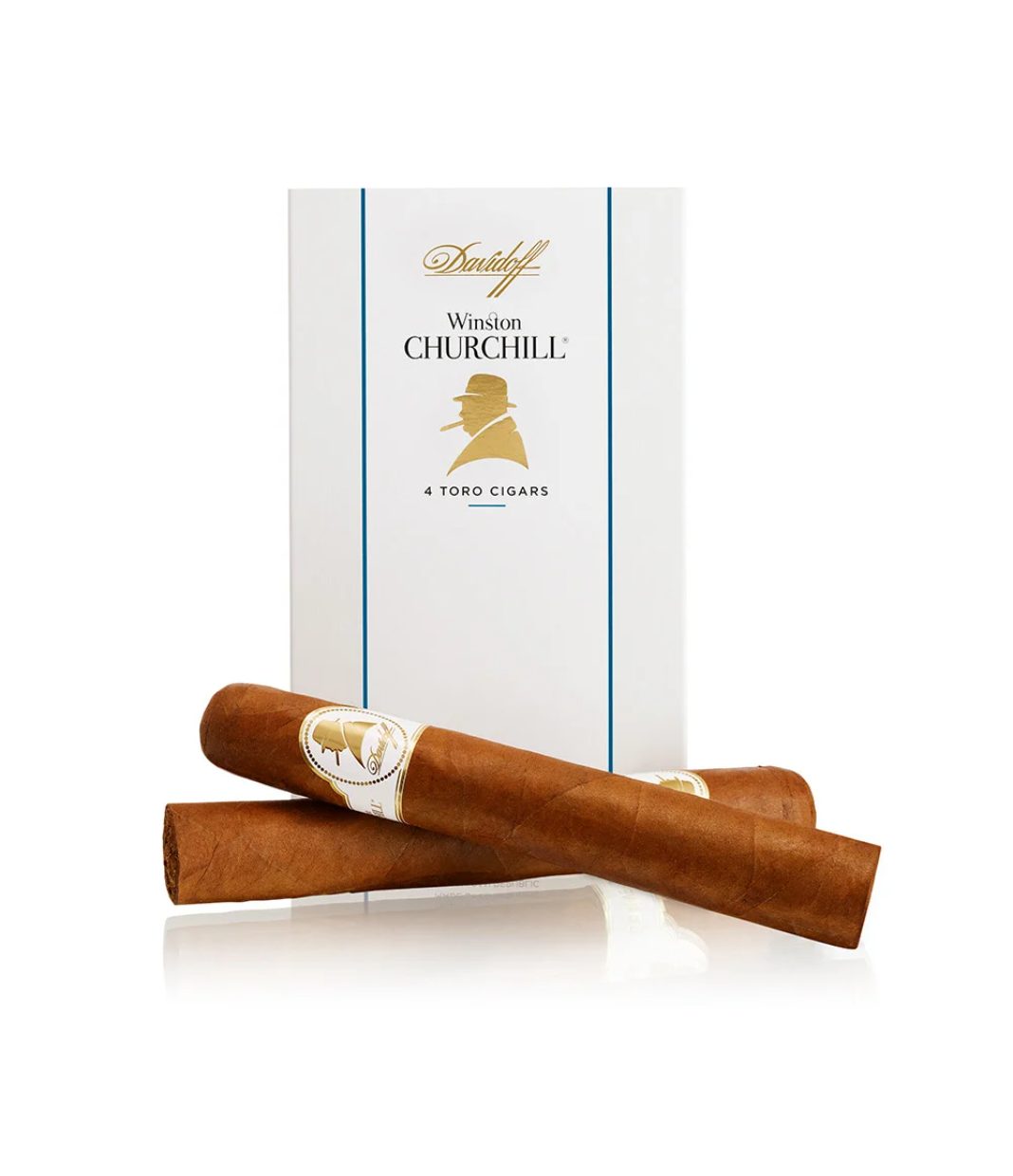 Davidoff Winston Churchill Toro Cigar Box View 4 from AuCigars, premium Cuban cigar