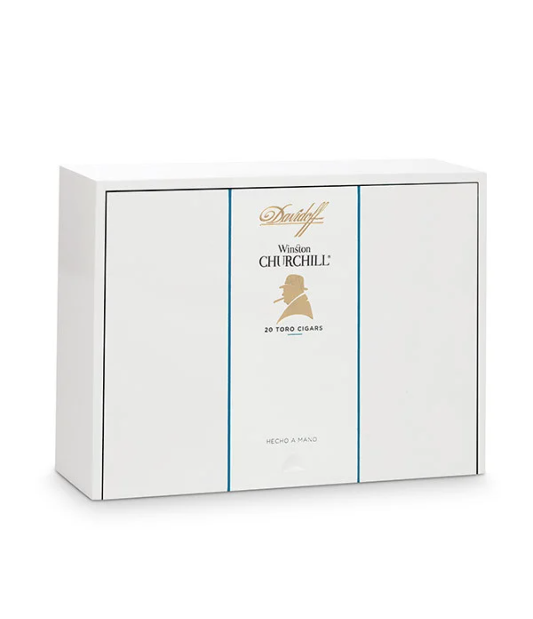 Davidoff Winston Churchill Toro Cigar Box View 3 from AuCigars, premium Cuban cigar
