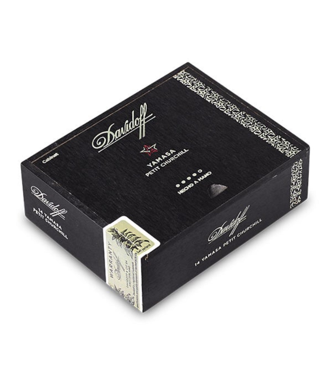 Davidoff Yamasa Petit Churchill Cigar Box View 2 from AuCigars, premium Cuban cigar