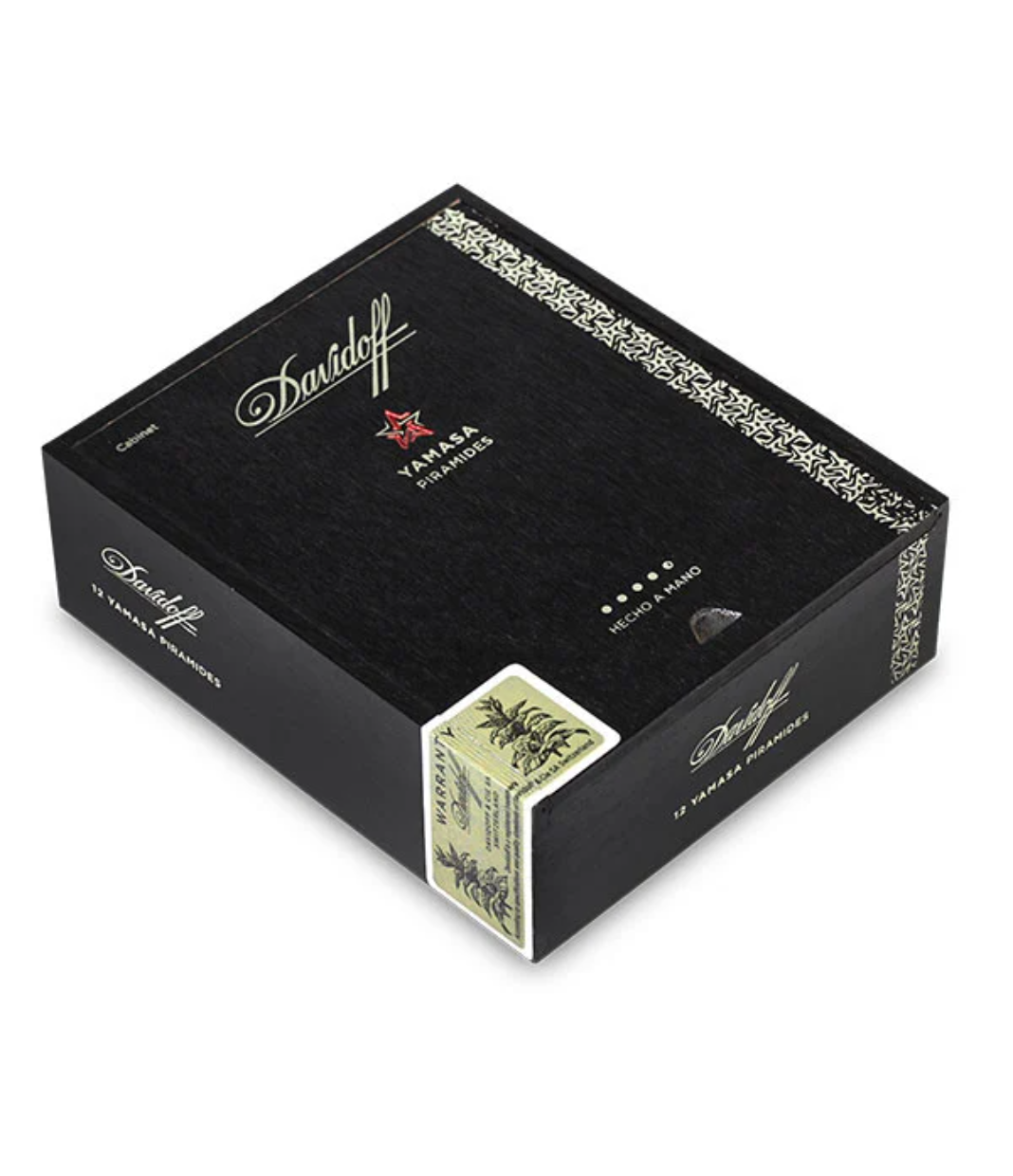 Davidoff Yamasa Piramides Cigar Box View 2 from AuCigars, premium Cuban cigar