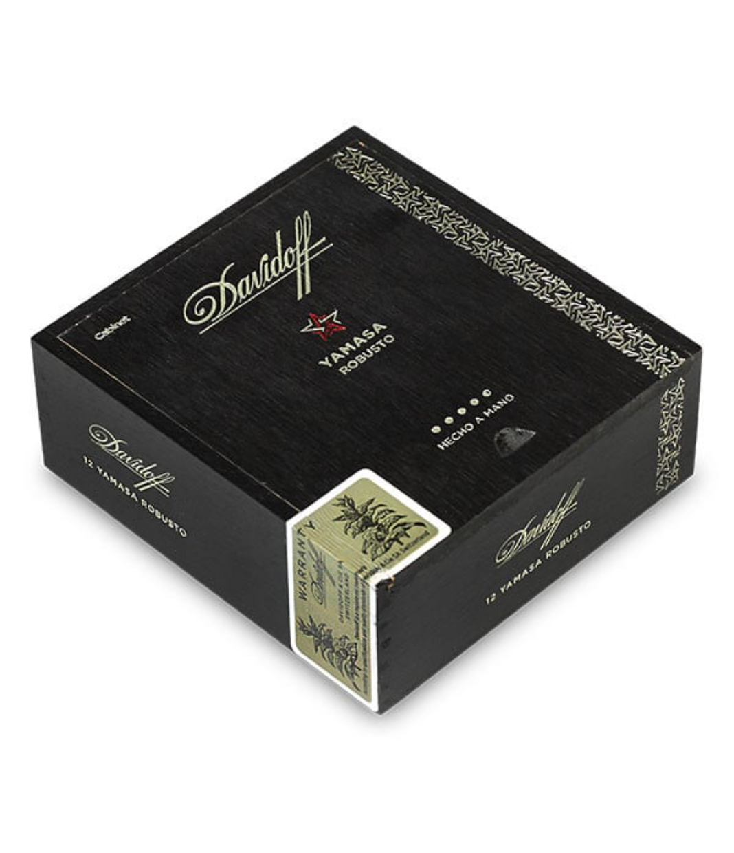 Davidoff Yamasa Robusto Cigar Box View 3 from AuCigars, premium Cuban cigar