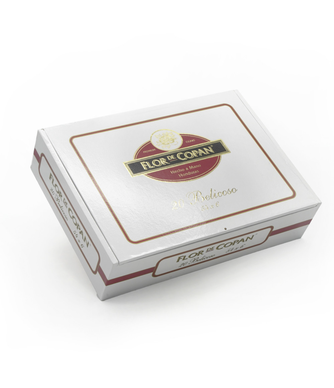 Flor De Copan Belicoso Cigar Box View 3 from AuCigars, premium Cuban cigar