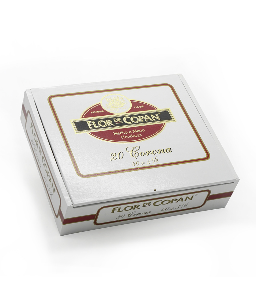 Flor De Copan Corona Cigar Box View 3 from AuCigars, premium Cuban cigar