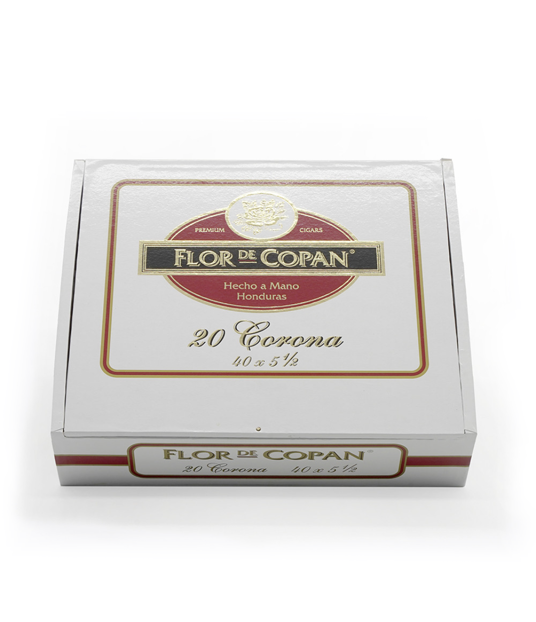 Flor De Copan Corona Cigar Box View 4 from AuCigars, premium Cuban cigar
