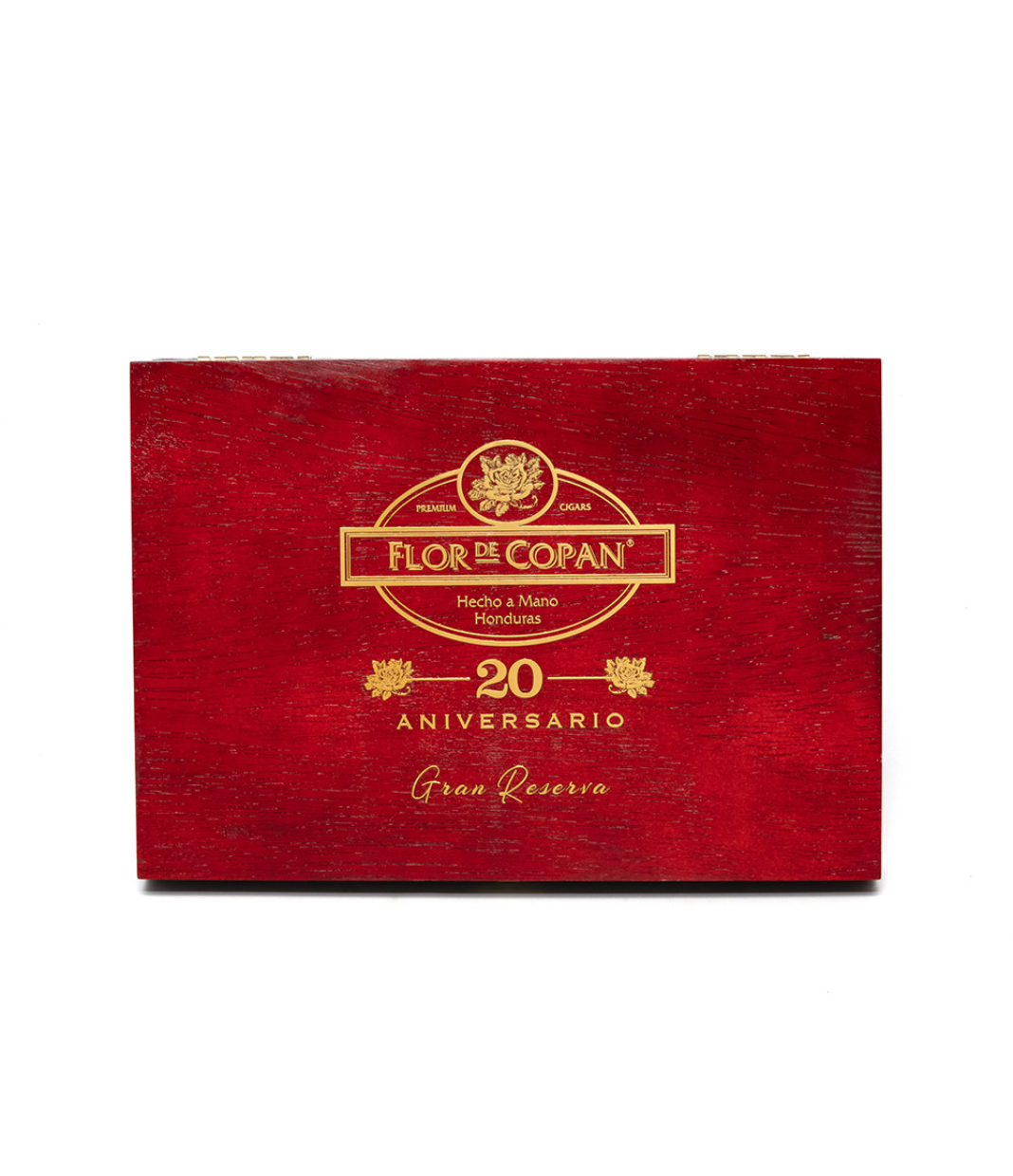 Flor De Copan Gran Reserva 20 Aniversario 2023 Limited Edition Cigar Box View 4 from AuCigars, premium Cuban cigar