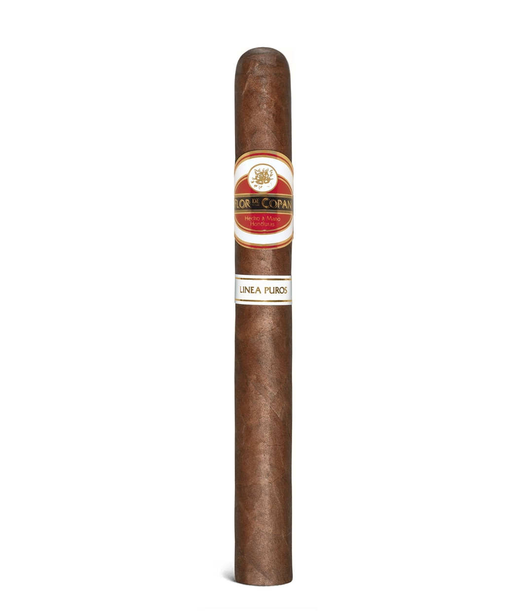 Flor De Copan Linea Puros Churchill Cigar close-up from AuCigars, premium Cuban cigar