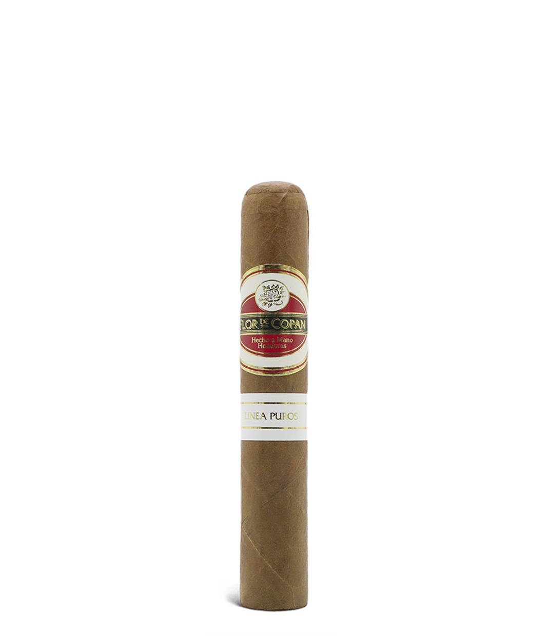 Flor De Copan Linea Puros Robusto Cigar close-up from AuCigars, premium Cuban cigar