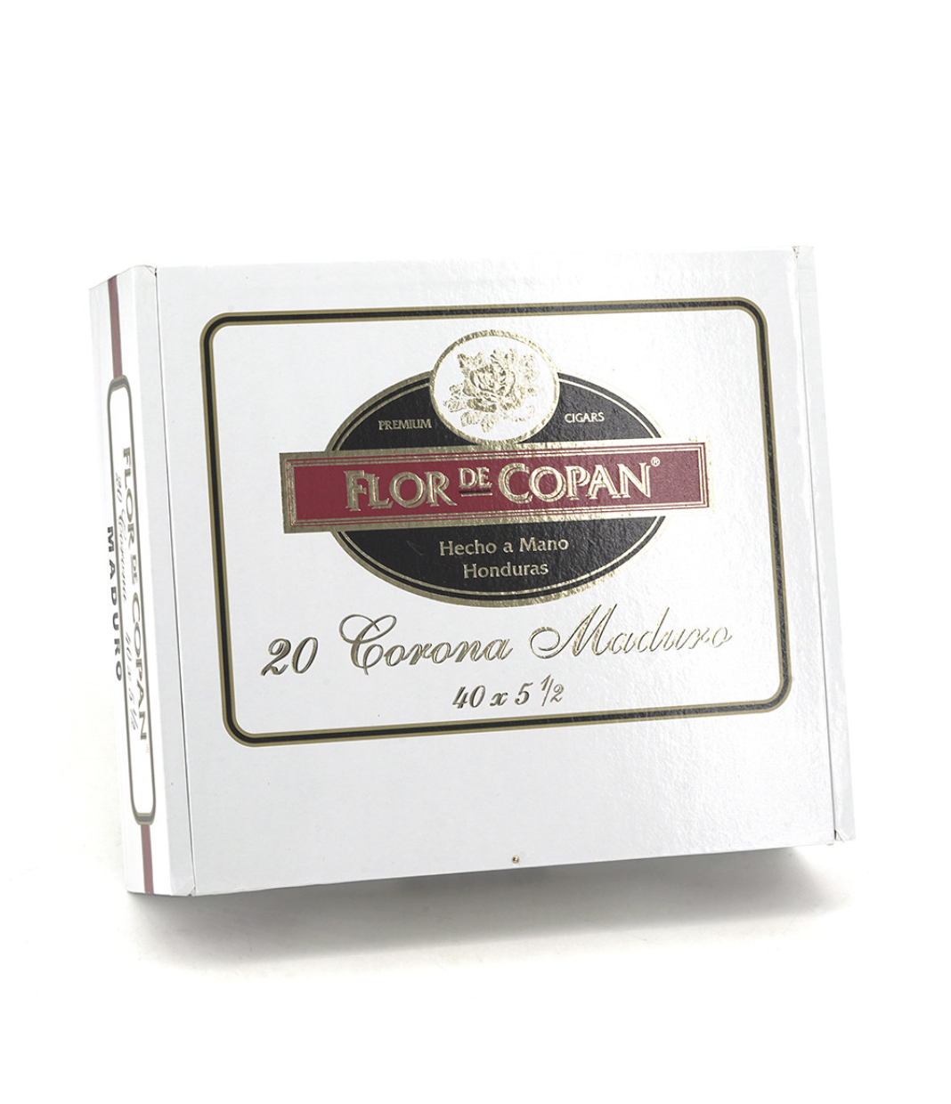 Flor De Copan Maduro Corona Cigar Box View 3 from AuCigars, premium Cuban cigar