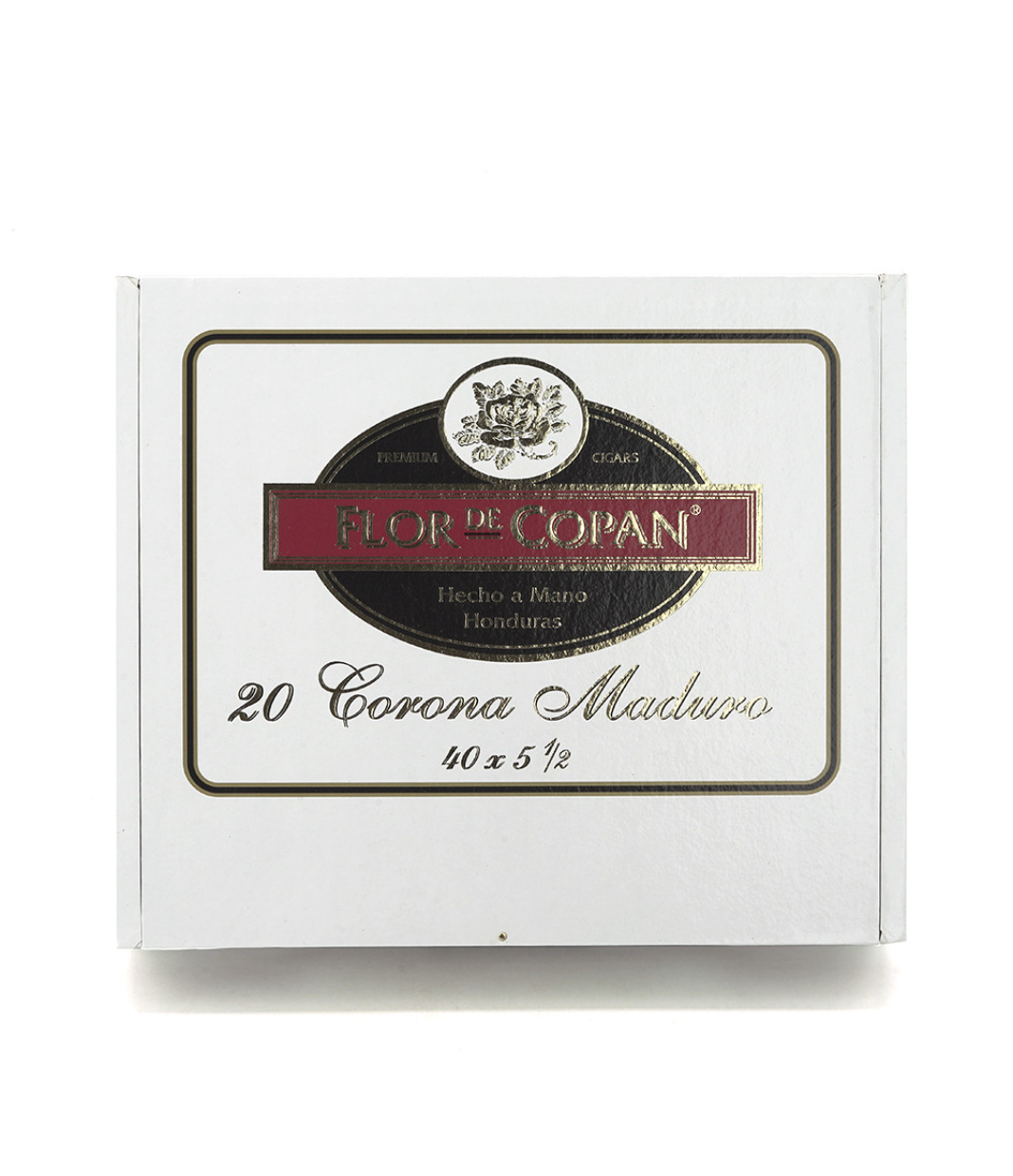 Flor De Copan Maduro Corona Cigar Box View 4 from AuCigars, premium Cuban cigar