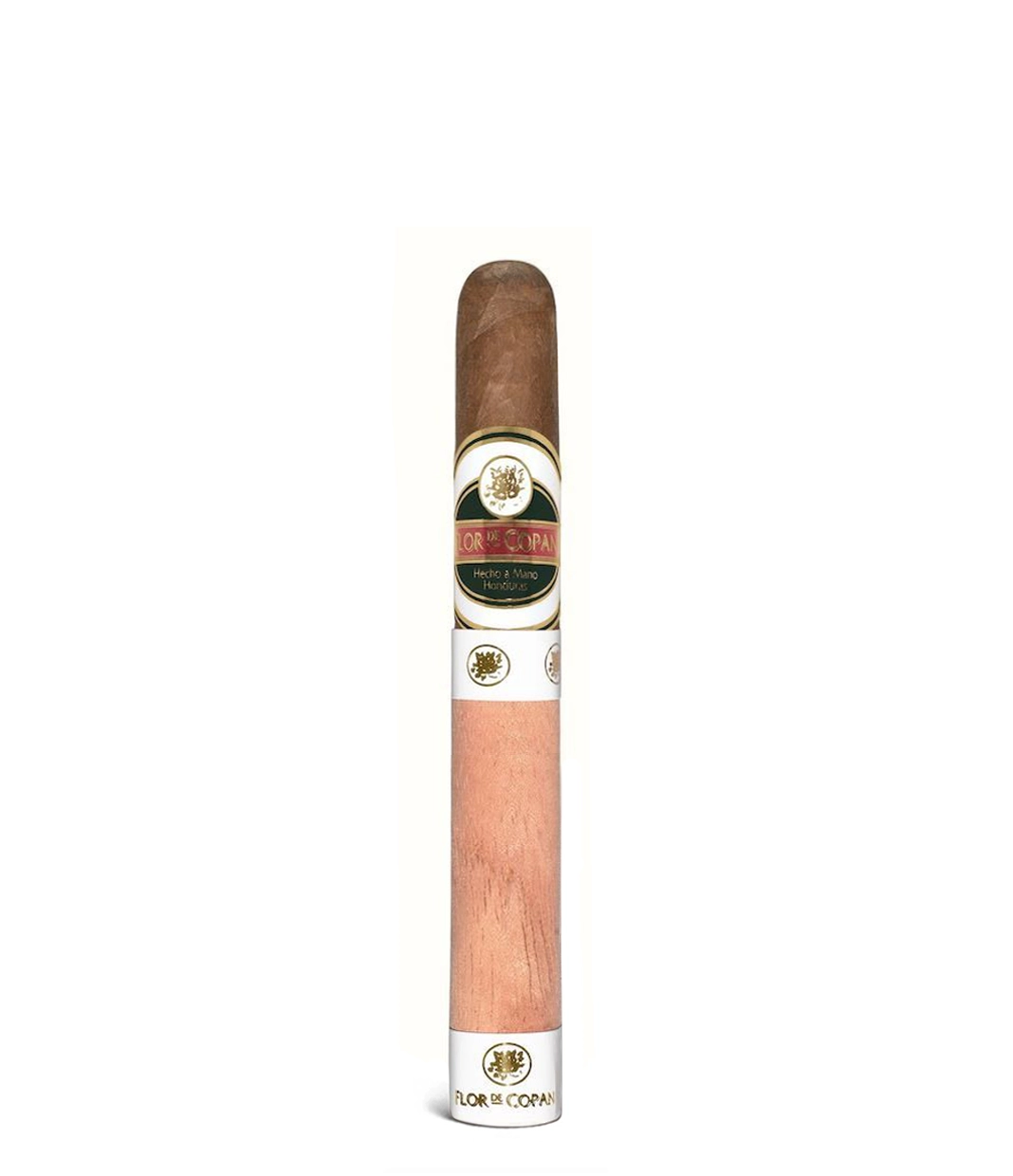 Flor De Copan Maduro Corona Cigar close-up from AuCigars, premium Cuban cigar