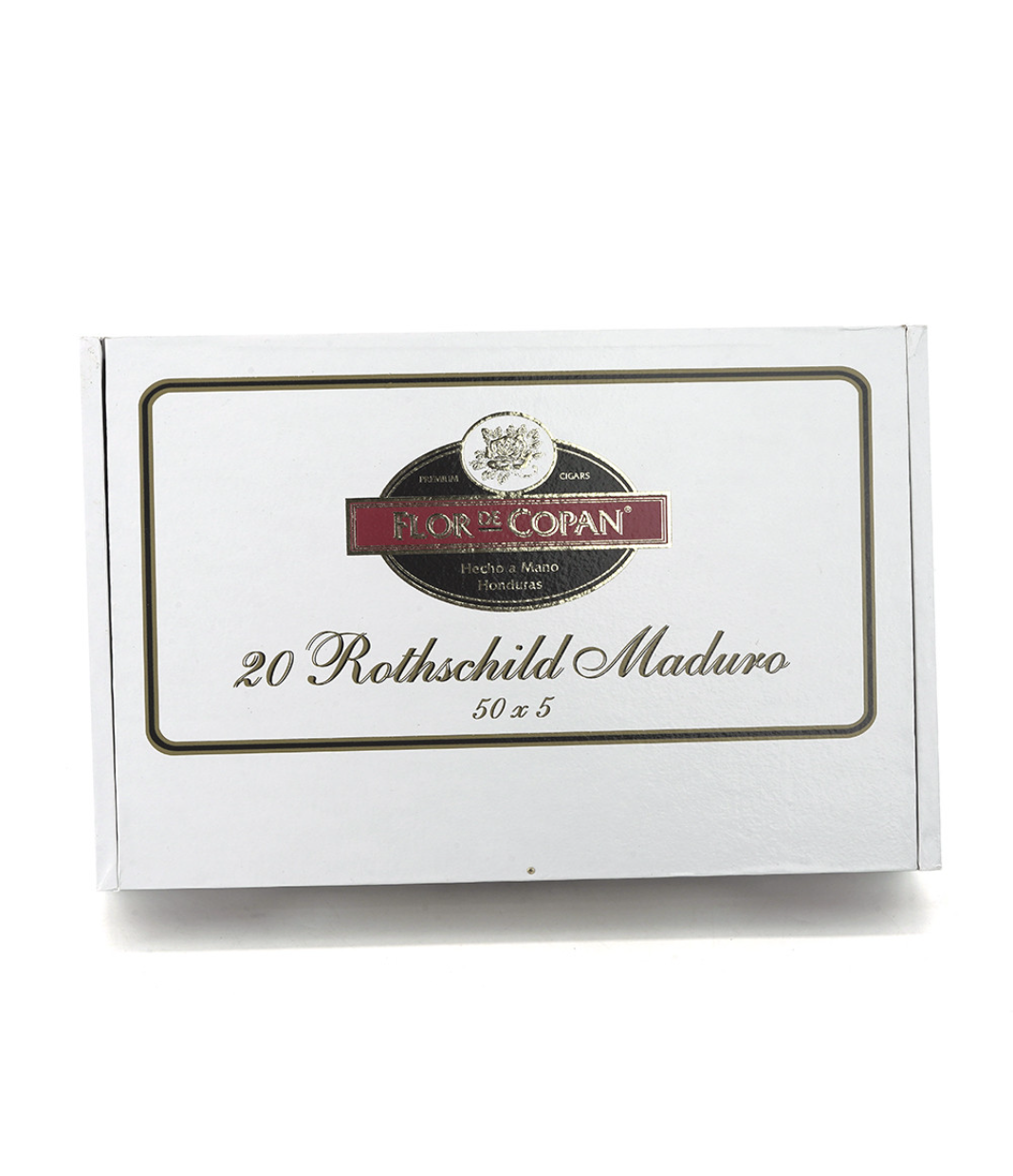 Flor De Copan Maduro Rothschild Cigar Box View 3 from AuCigars, premium Cuban cigar