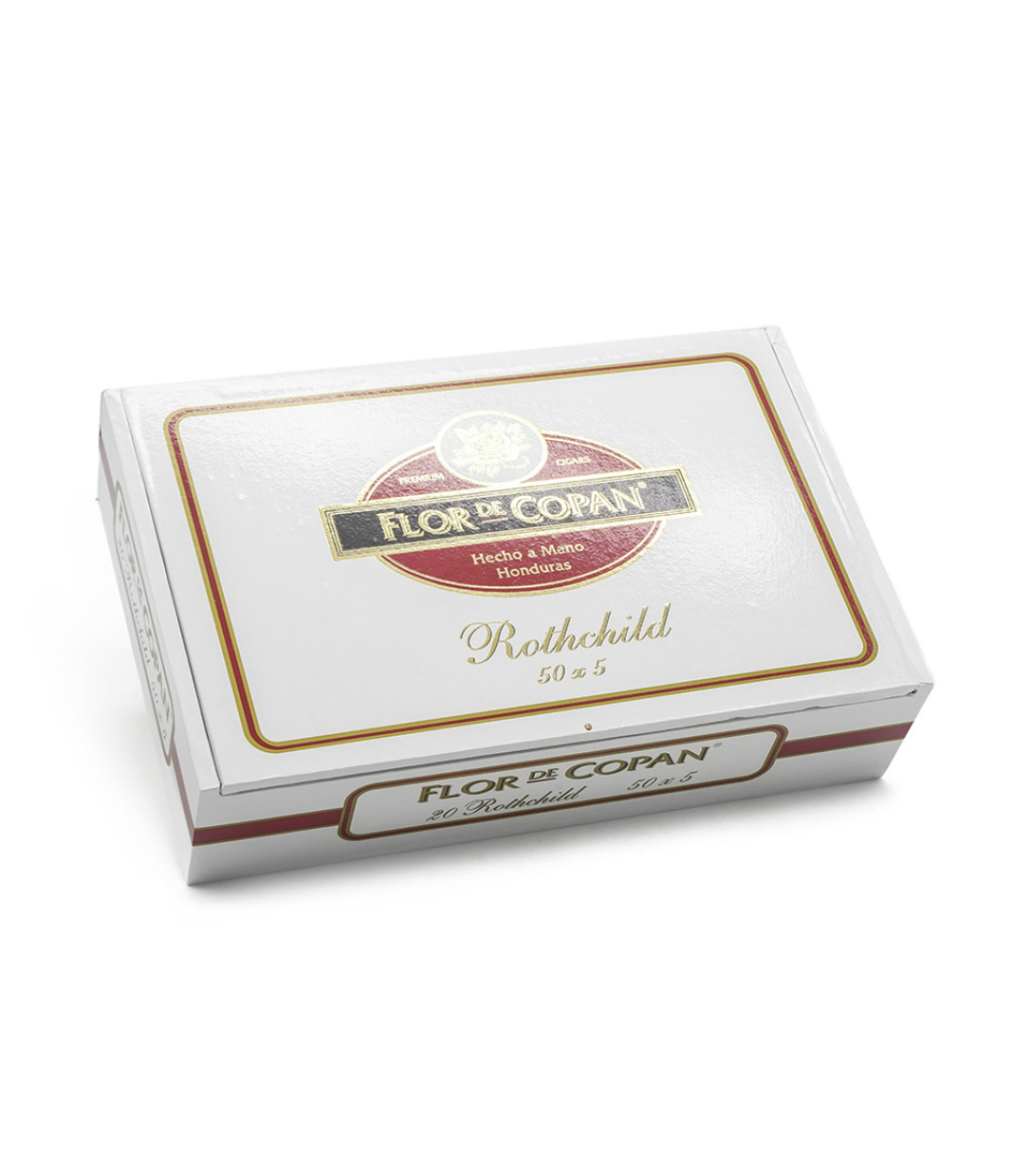 Flor De Copan Rothschild Cigar Box View 3 from AuCigars, premium Cuban cigar