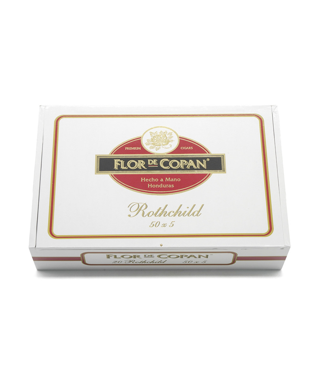 Flor De Copan Rothschild Cigar Box View 4 from AuCigars, premium Cuban cigar