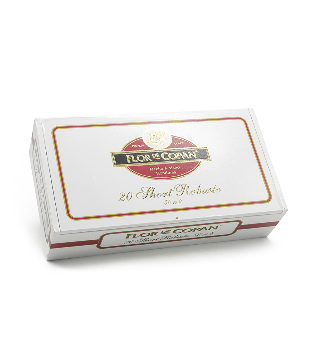 Flor De Copan Short Robusto Cigar Box View 3 from AuCigars, premium Cuban cigar