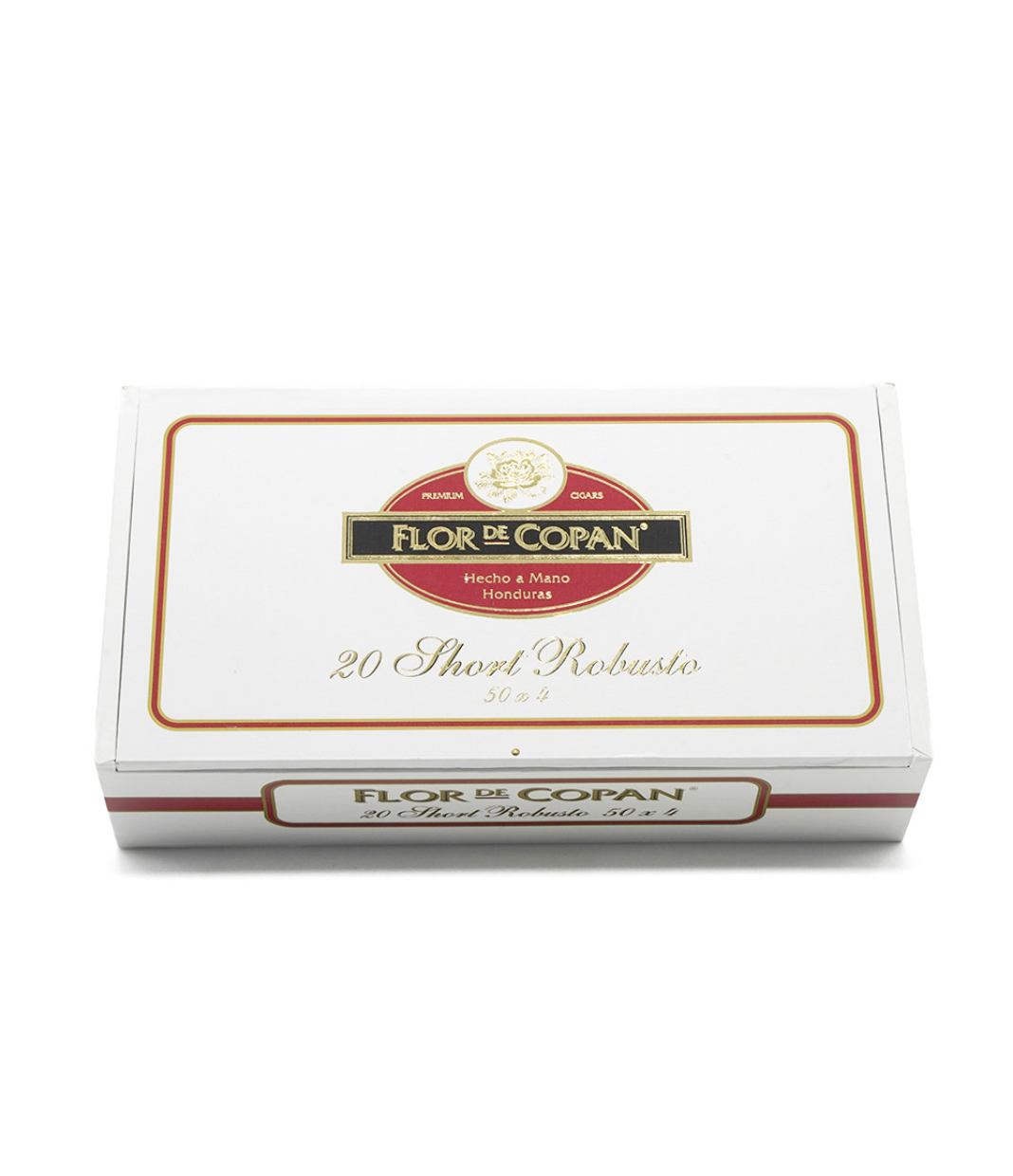 Flor De Copan Short Robusto Cigar Box View 4 from AuCigars, premium Cuban cigar