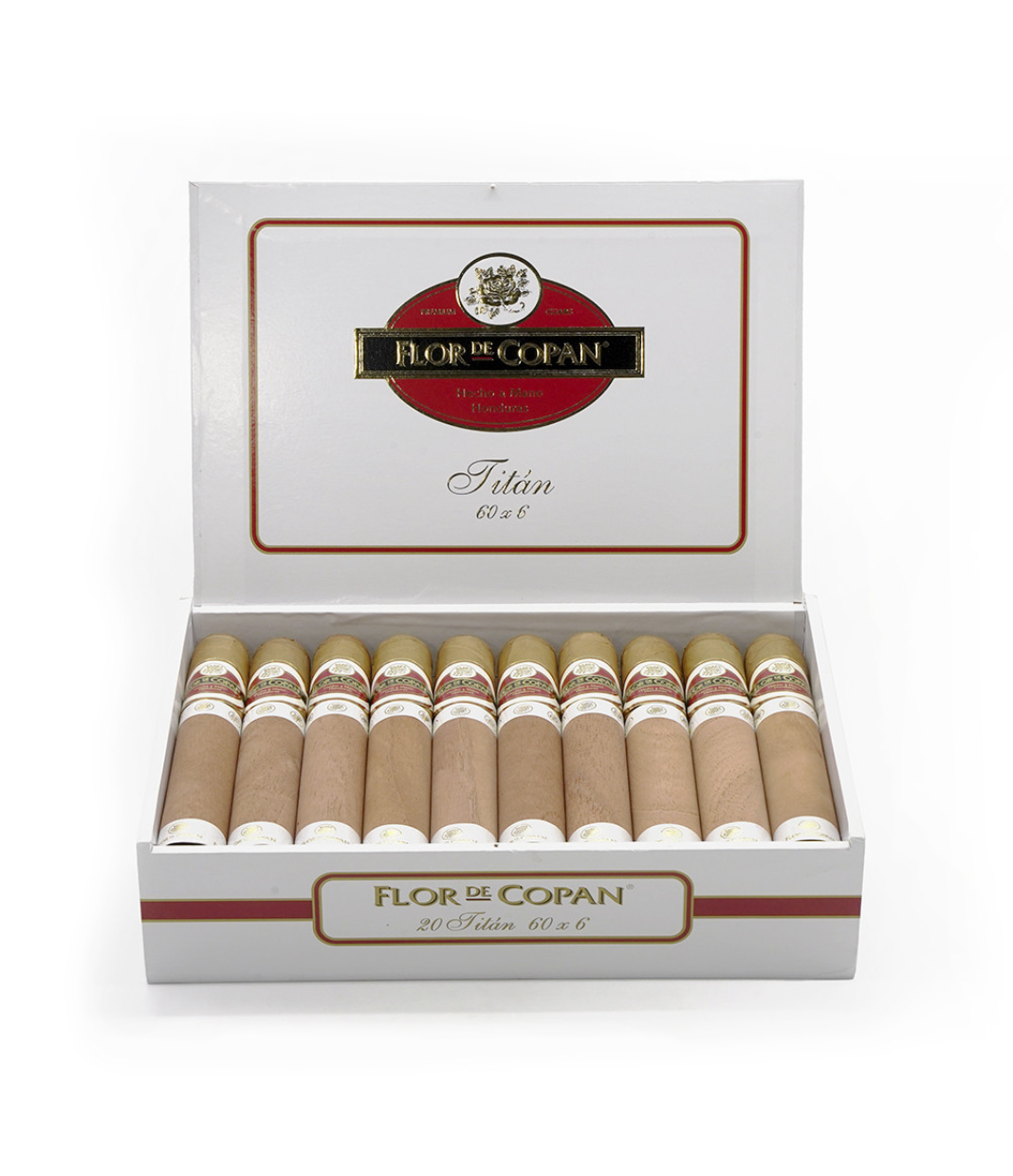 Flor De Copan Titan Cigar Box View 2 from AuCigars, premium Cuban cigar