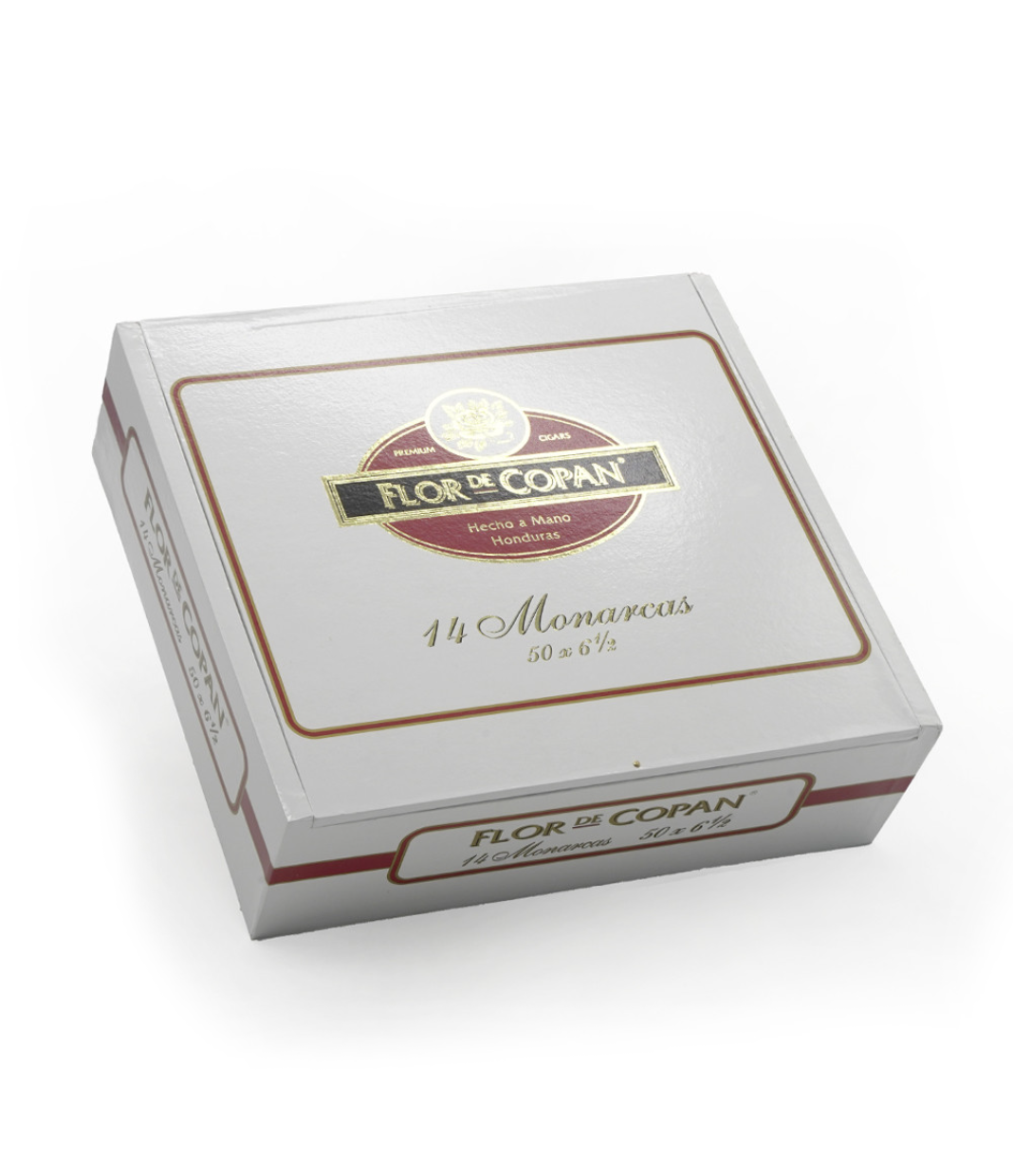 Flor De Copan Monarcas Tube Cigar Box View 3 from AuCigars, premium Cuban cigar