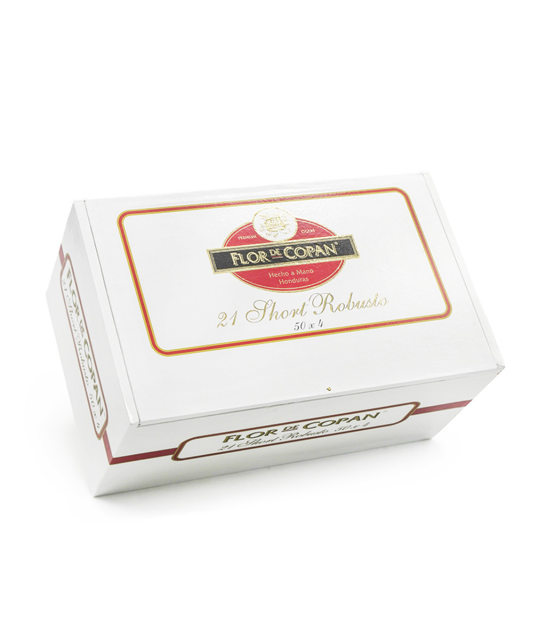Flor De Copan Short Robusto Tube Cigar Box View 3 from AuCigars, premium Cuban cigar