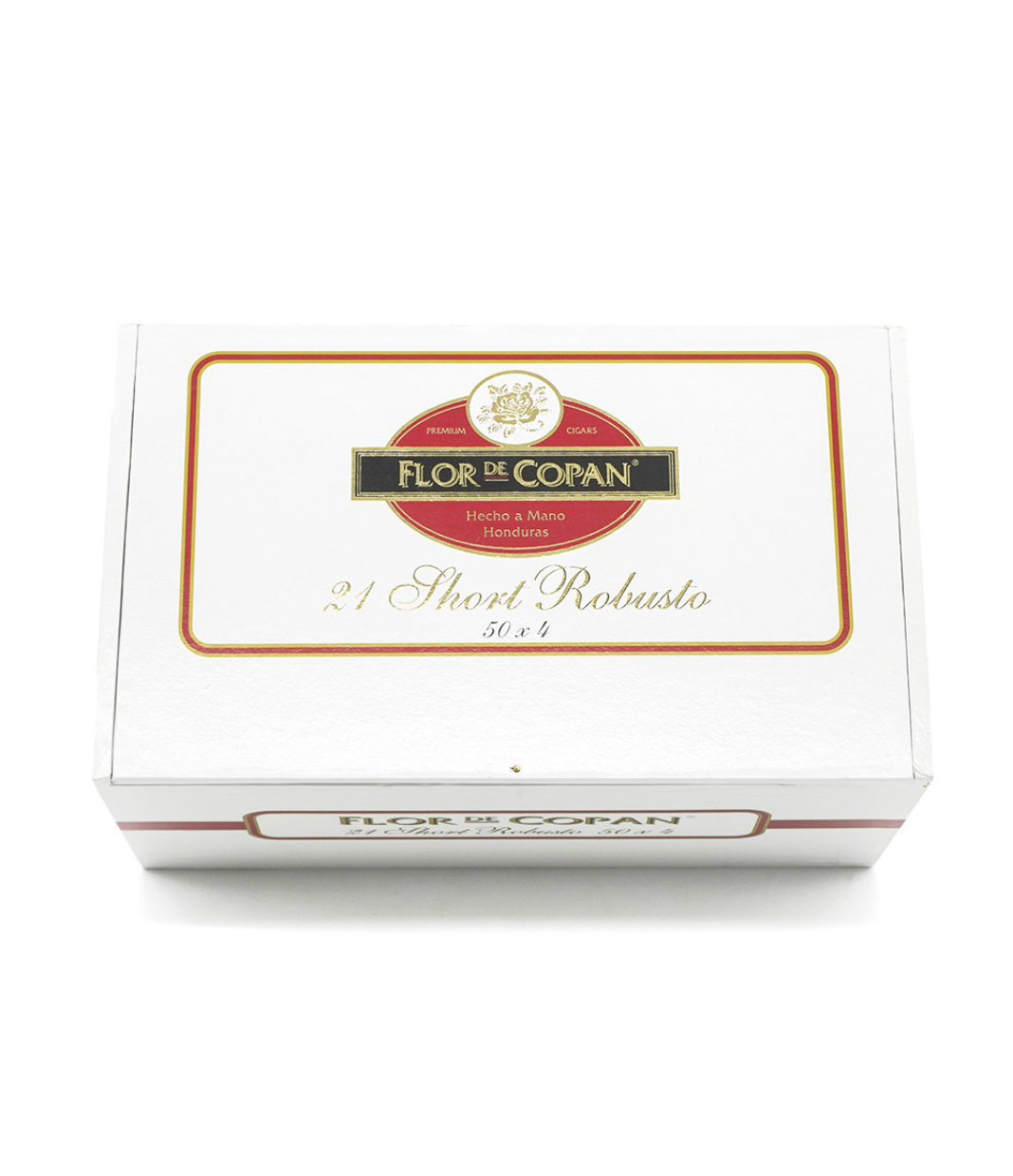 Flor De Copan Short Robusto Tube Cigar Box View 4 from AuCigars, premium Cuban cigar