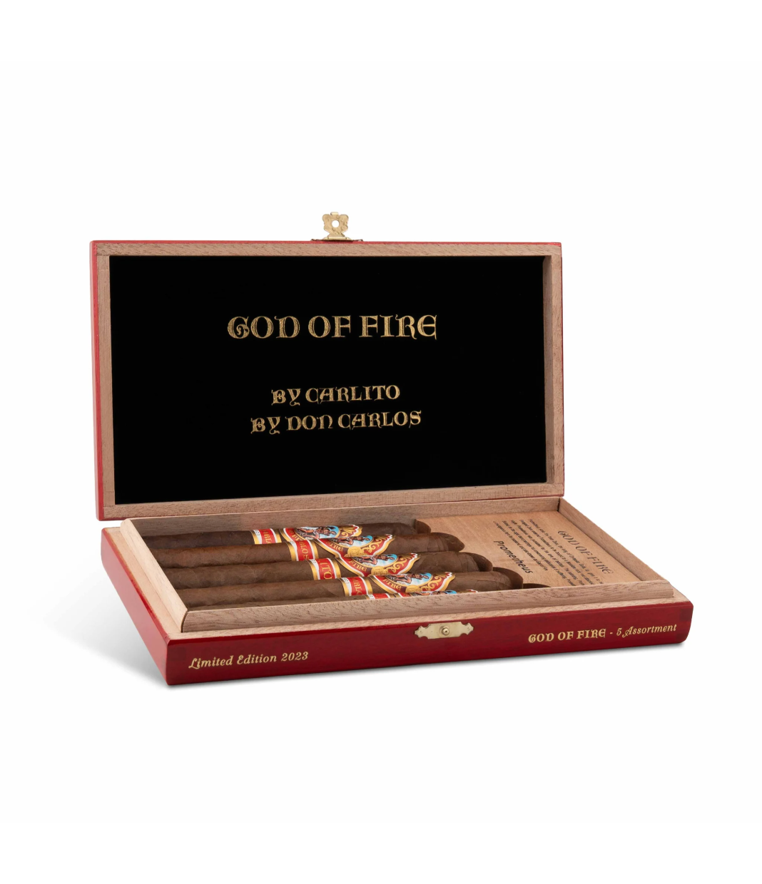 God Of Fire By Carlito And By Don Carlos Assortment (2023)