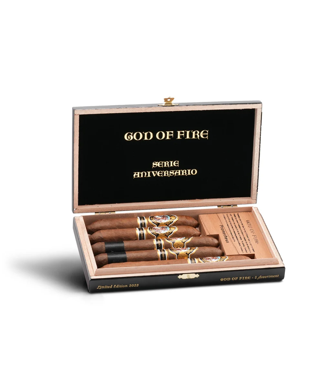 God Of Fire Serie Aniversario 5-Cigar Assortment (2023)