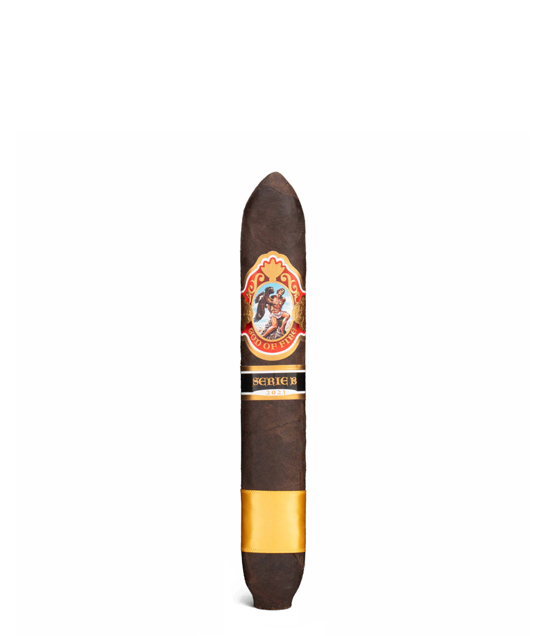 God Of Fire Serie B Diademas 56 (2023) Box of 10 from AuCigars, premium Cuban cigar.