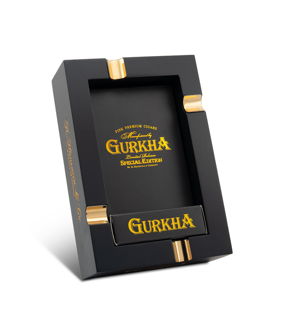 Gurkha Cellar Reserve Ashtray Sampler Cigar Box View 2 from AuCigars, premium Cuban cigar