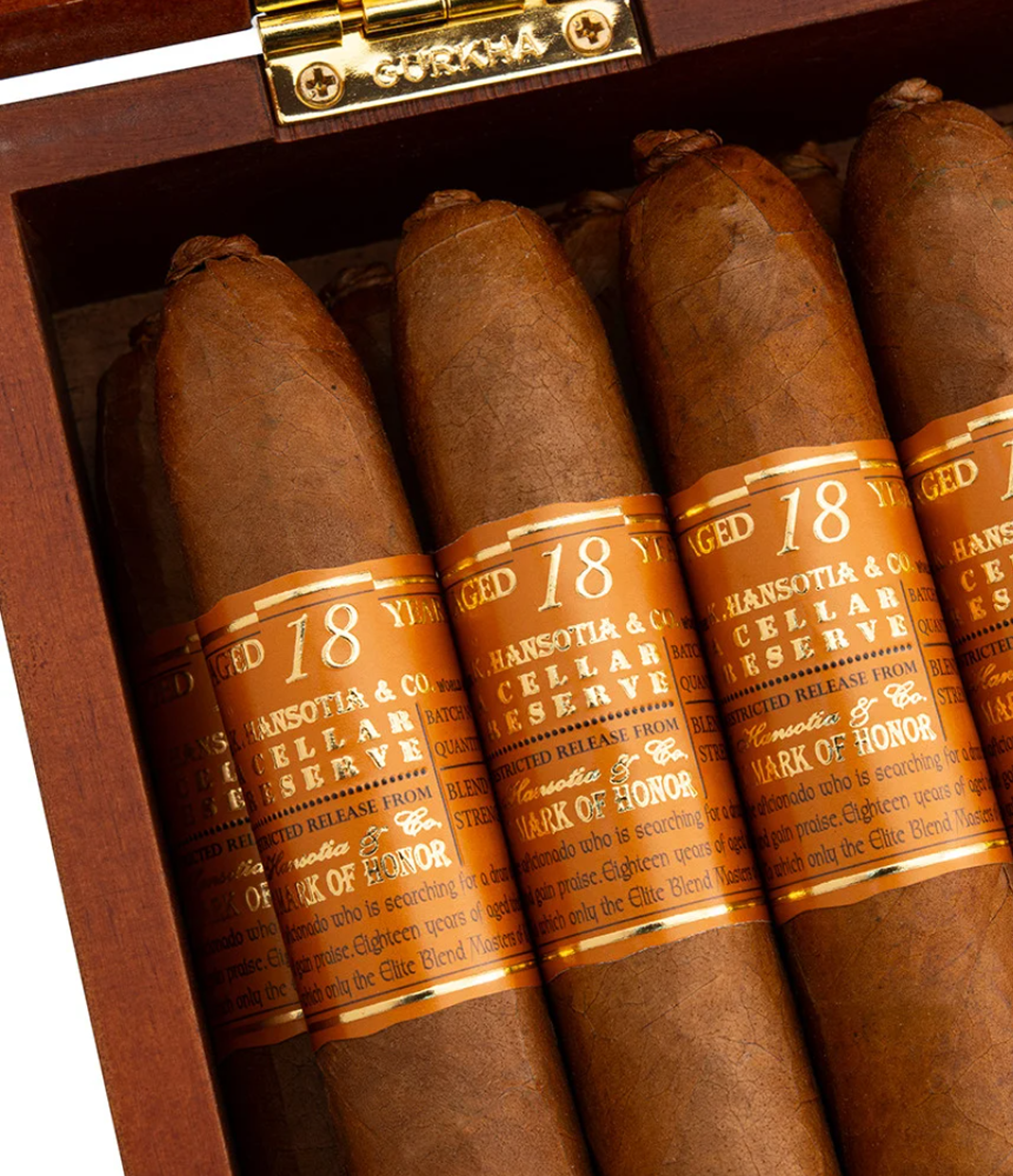 Gurkha Cellar Reserve Edicion Especial 18 Years Hedonism Cigar Box View 5 from AuCigars, premium Cuban cigar