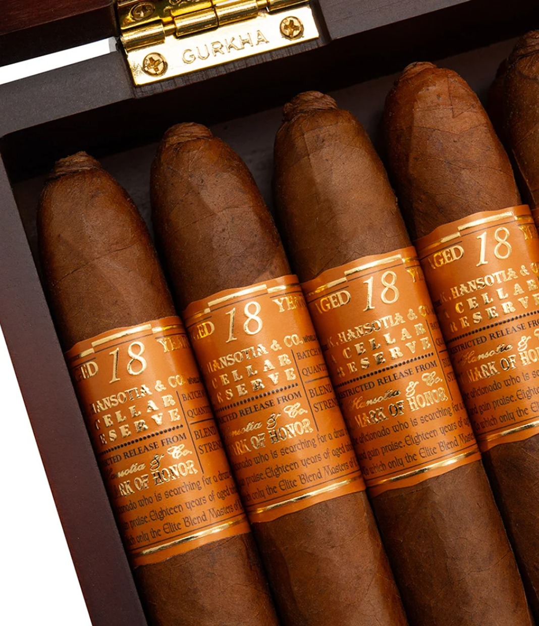 Gurkha Cellar Reserve Edicion Especial 18 Years Solara Cigar Box View 5 from AuCigars, premium Cuban cigar