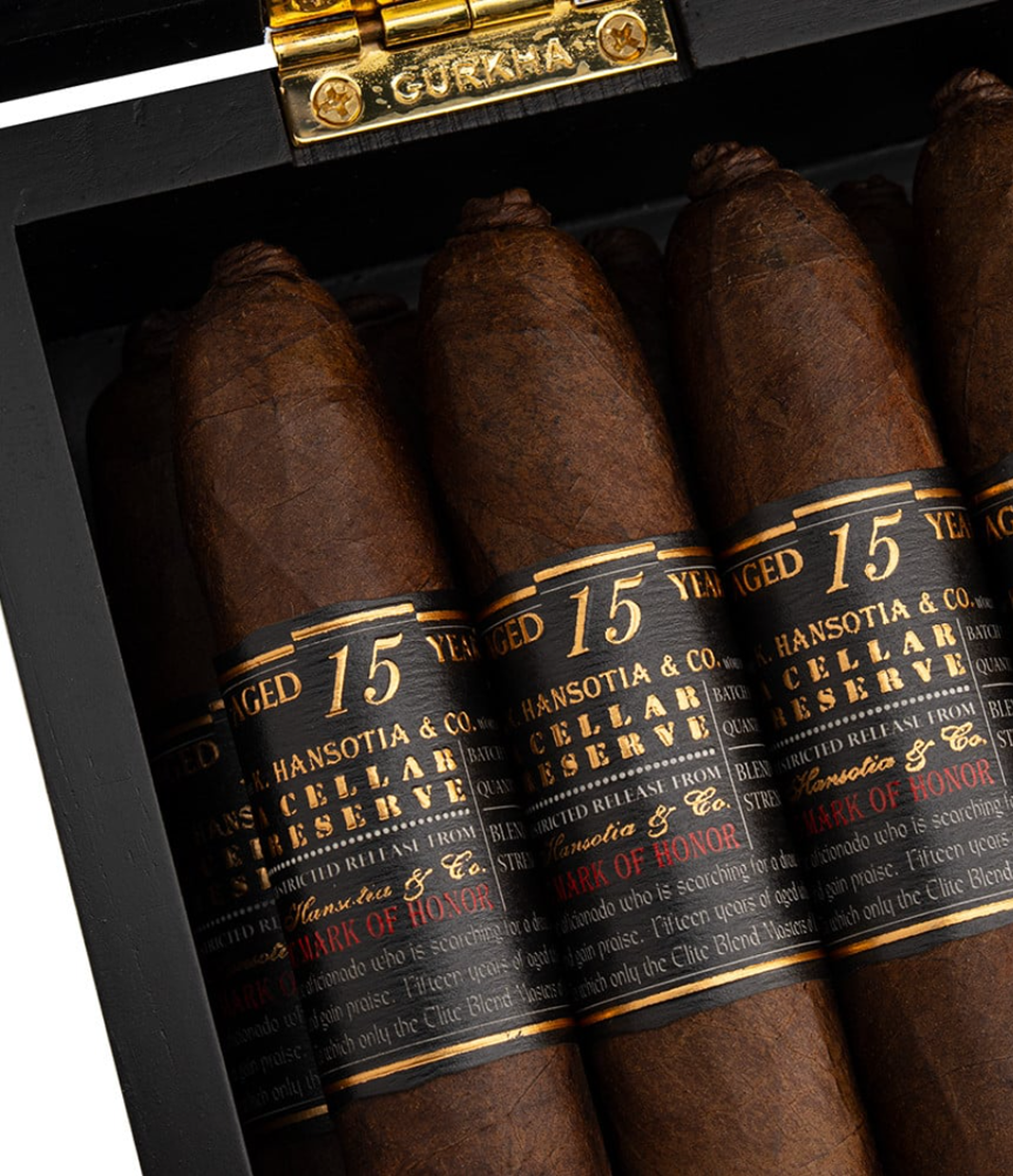 Gurkha Cellar Reserve Limitada 15 Years Maduro Hedonism Cigar Box View 5 from AuCigars, premium Cuban cigar