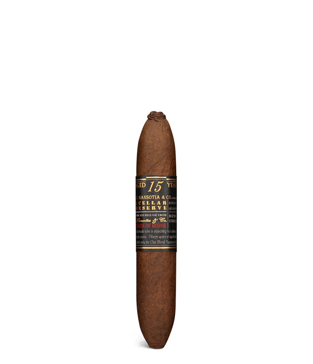 Gurkha Cellar Reserve Limitada 15 Years Maduro Solara Cigar close-up from AuCigars, premium Cuban cigar
