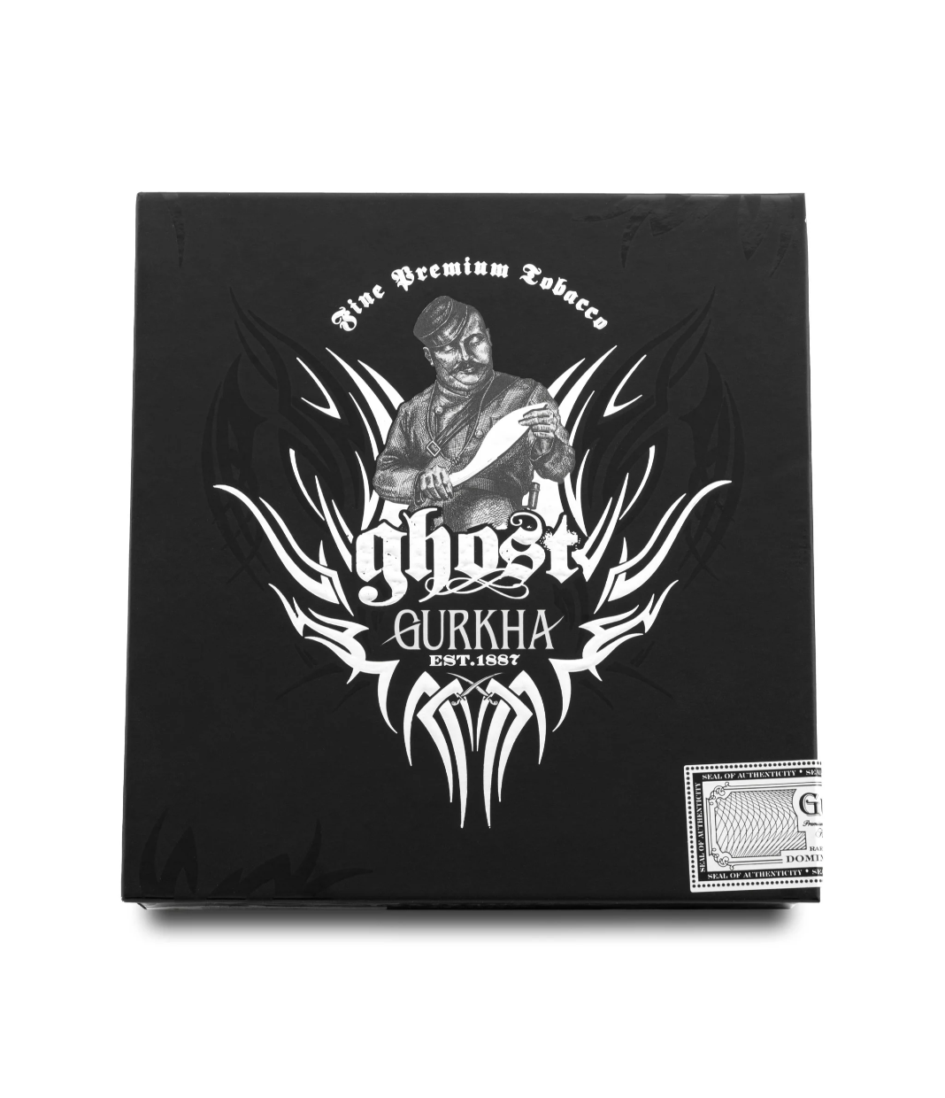 Gurkha Ghost Asura Cigar Box View 4 from AuCigars, premium Cuban cigar