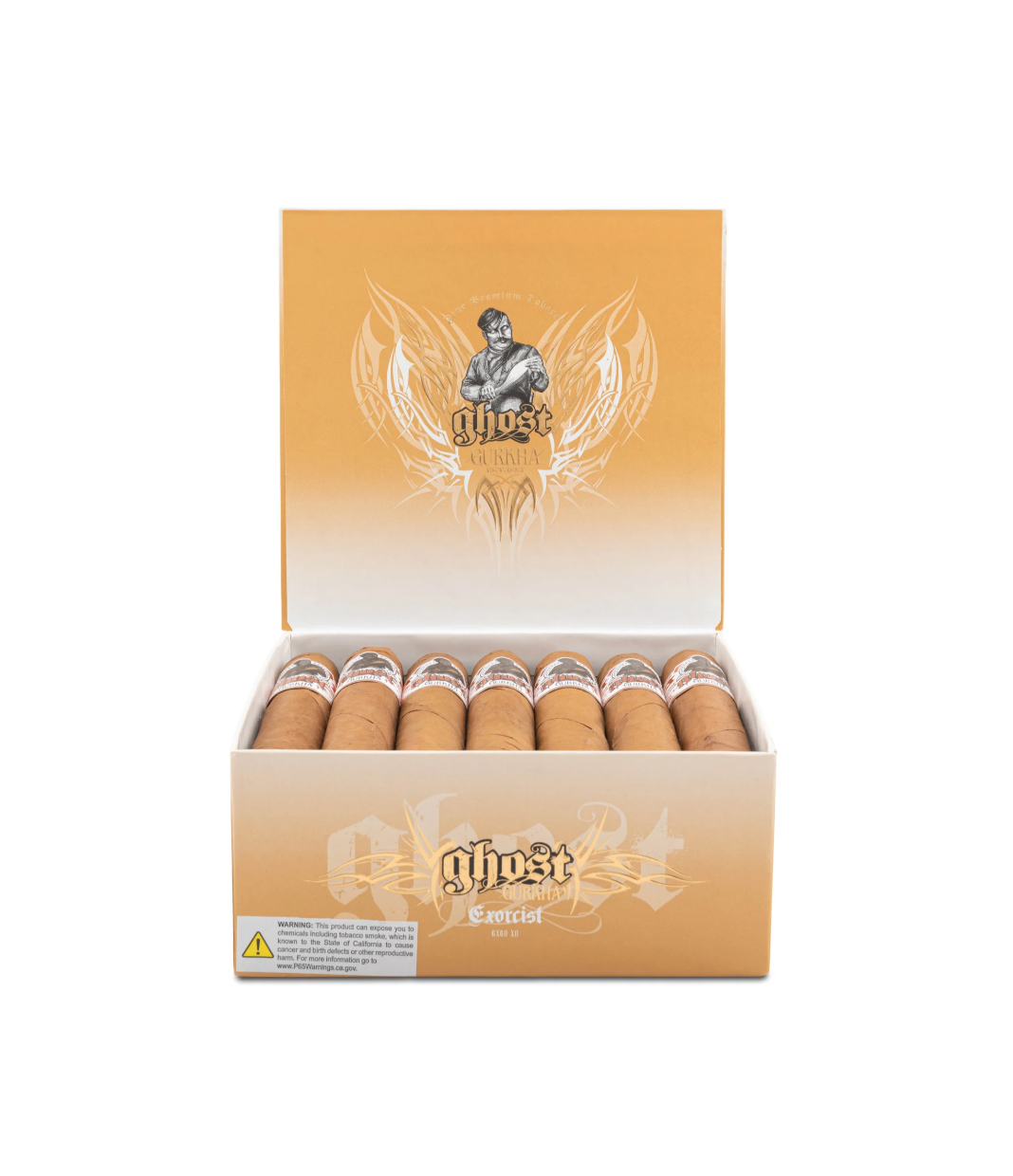 Gurkha Ghost Connecticut Exorcist Cigar Box View 3 from AuCigars, premium Cuban cigar