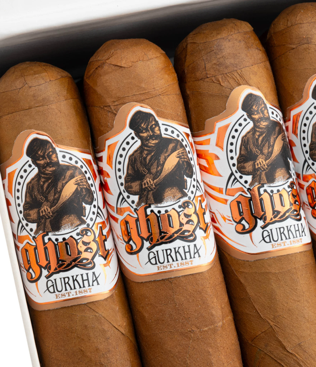 Gurkha Ghost Connecticut Exorcist Cigar Box View 5 from AuCigars, premium Cuban cigar