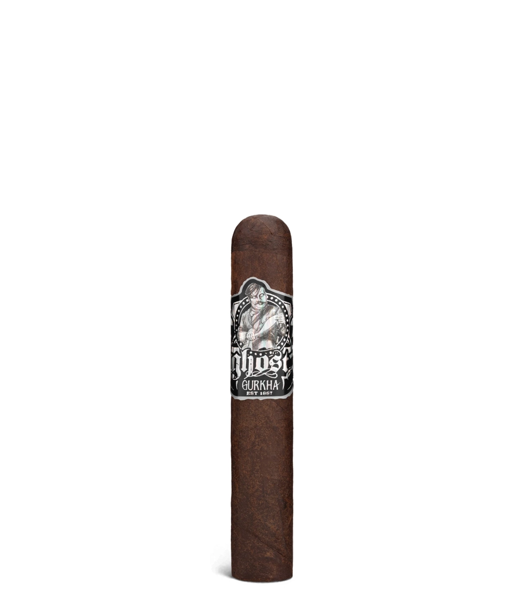 Gurkha Ghost Shadow Cigar close-up from AuCigars, premium Cuban cigar