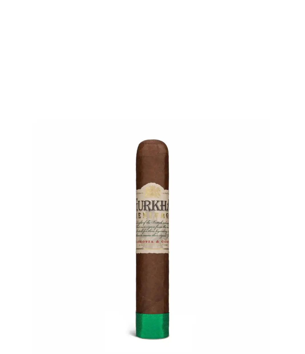 Gurkha Heritage Natural Robusto Box of 15 from AuCigars, premium Cuban cigar.