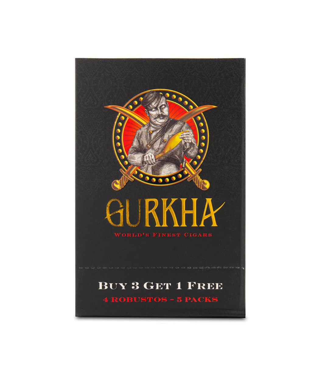 Gurkha Robusto Sampler Cigar Box View 4 from AuCigars, premium Cuban cigar