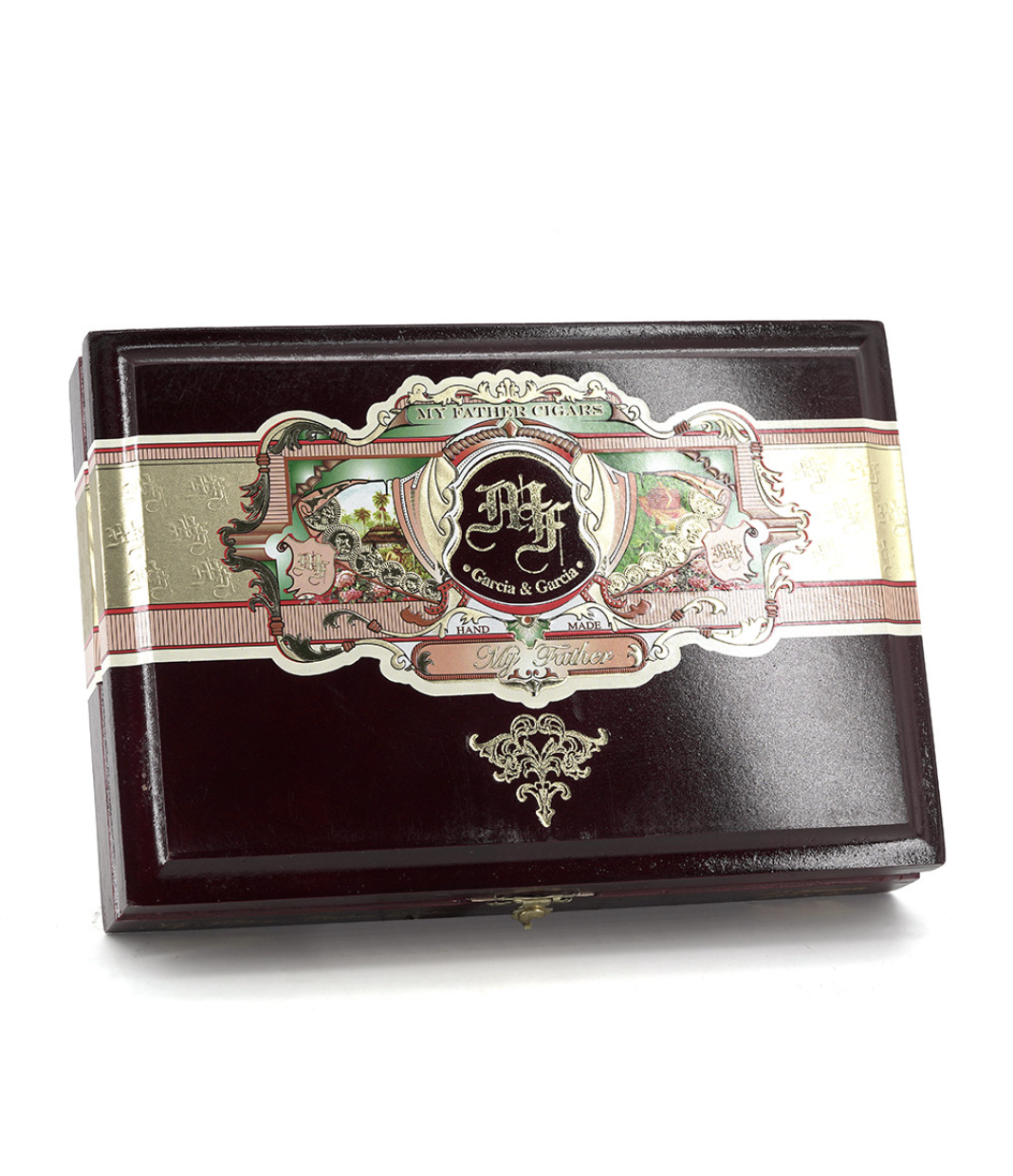 My Father Cedro Deluxe Eminentes Cigar Box View 3 from AuCigars, premium Cuban cigar
