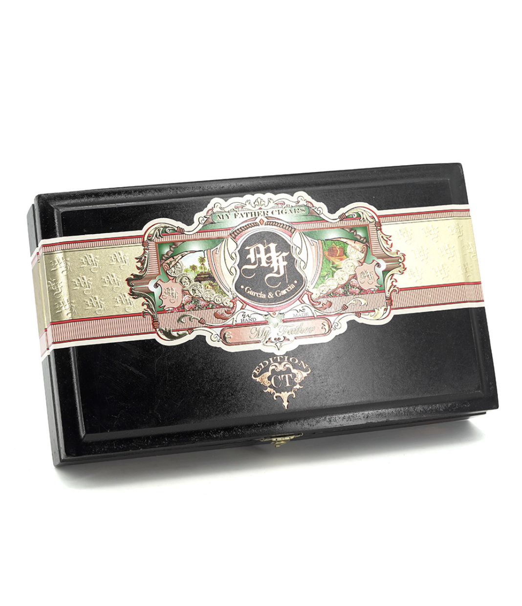 My Father Connecticut Robusto Cigar Box View 3 from AuCigars, premium Cuban cigar