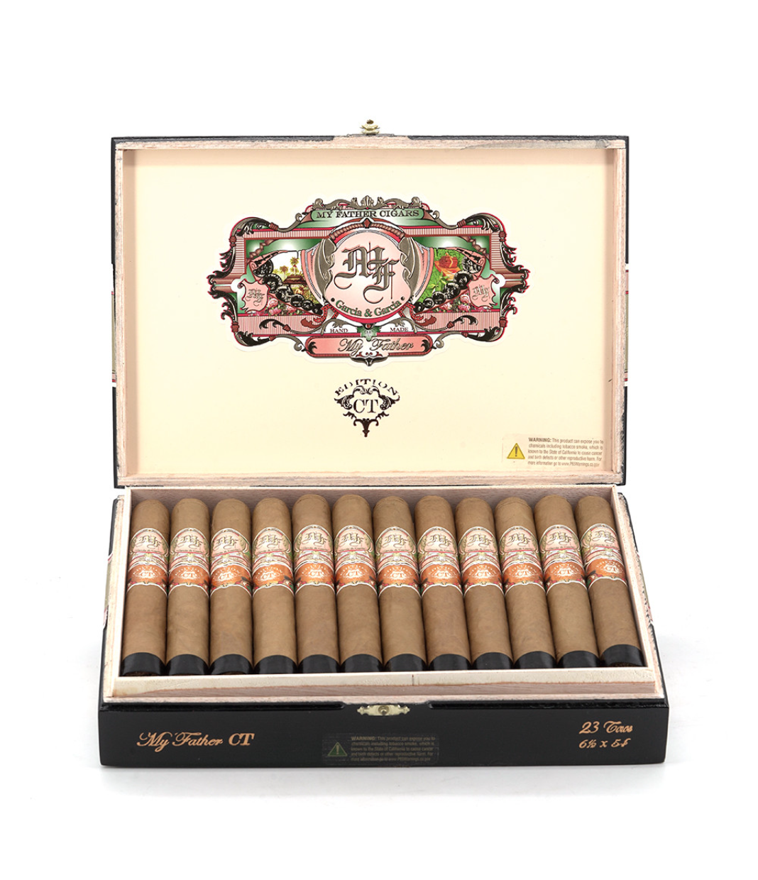 My Father Connecticut Toro Cigar Box View 2 from AuCigars, premium Cuban cigar