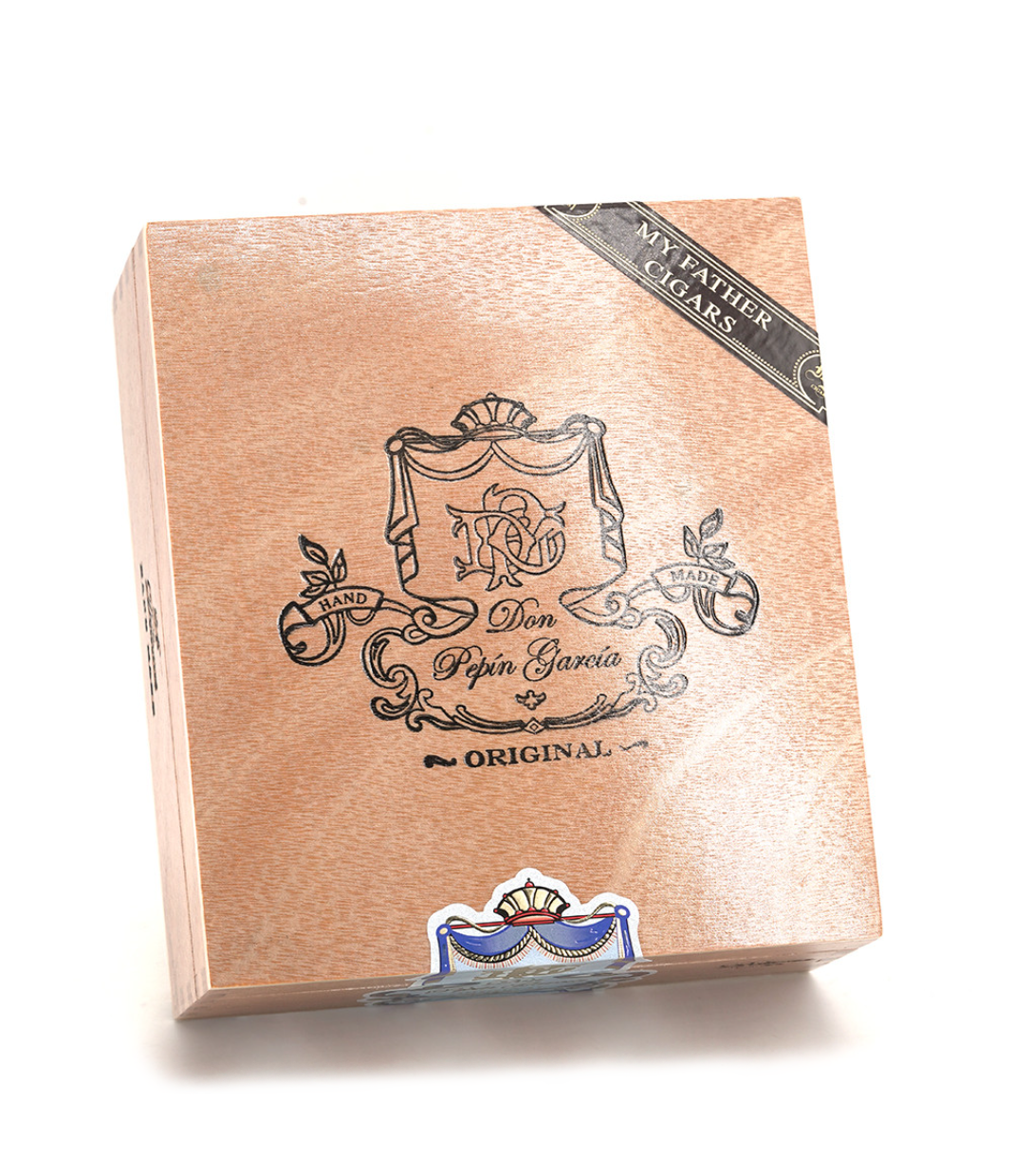 My Father Don Pepin Garcia Blue Delicias - Churchill Cigar Box View 3 from AuCigars, premium Cuban cigar
