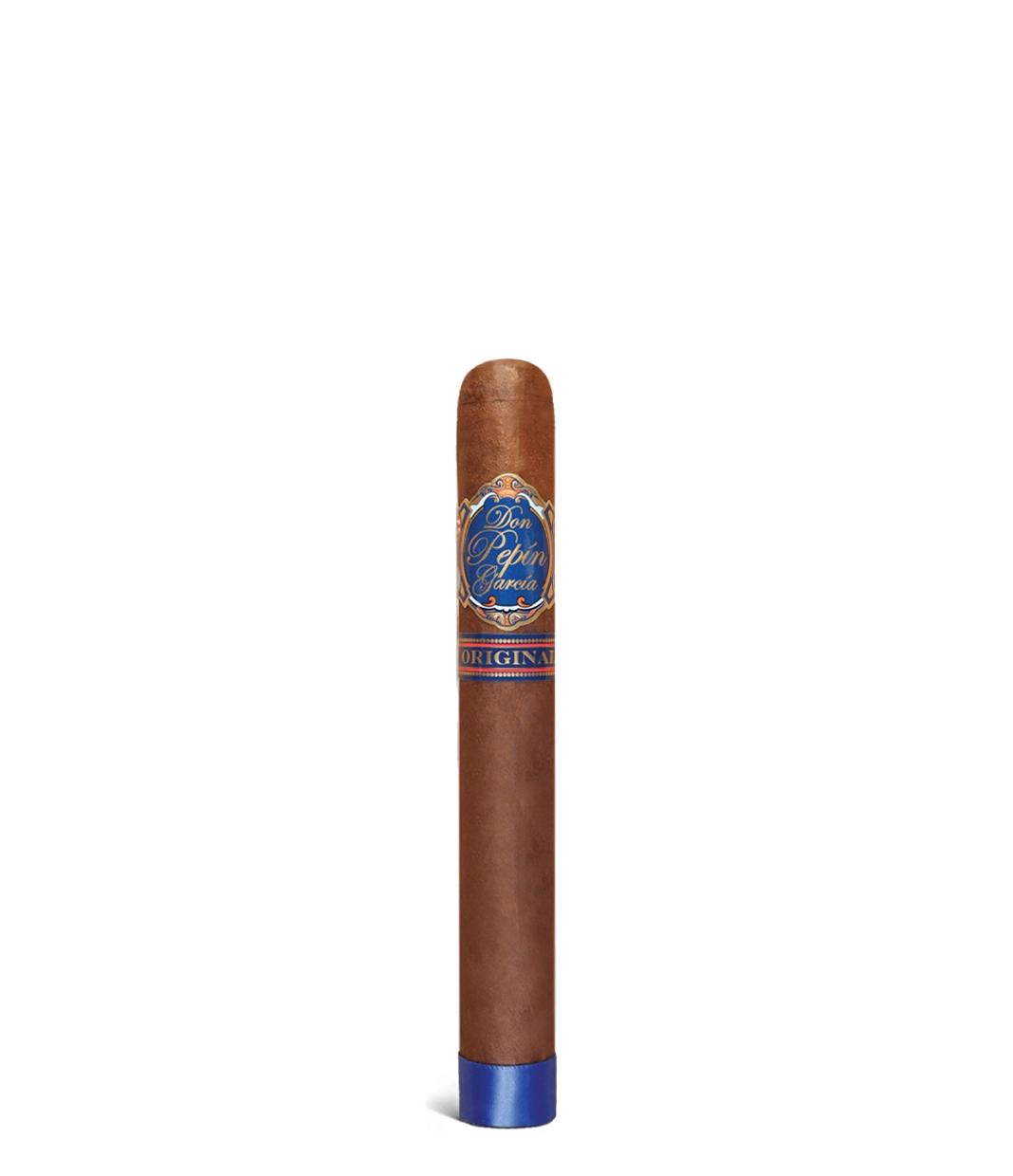 My Father Don Pepin Garcia Blue Exquisitos - Corona Gorda Cigar close-up from AuCigars, premium Cuban cigar