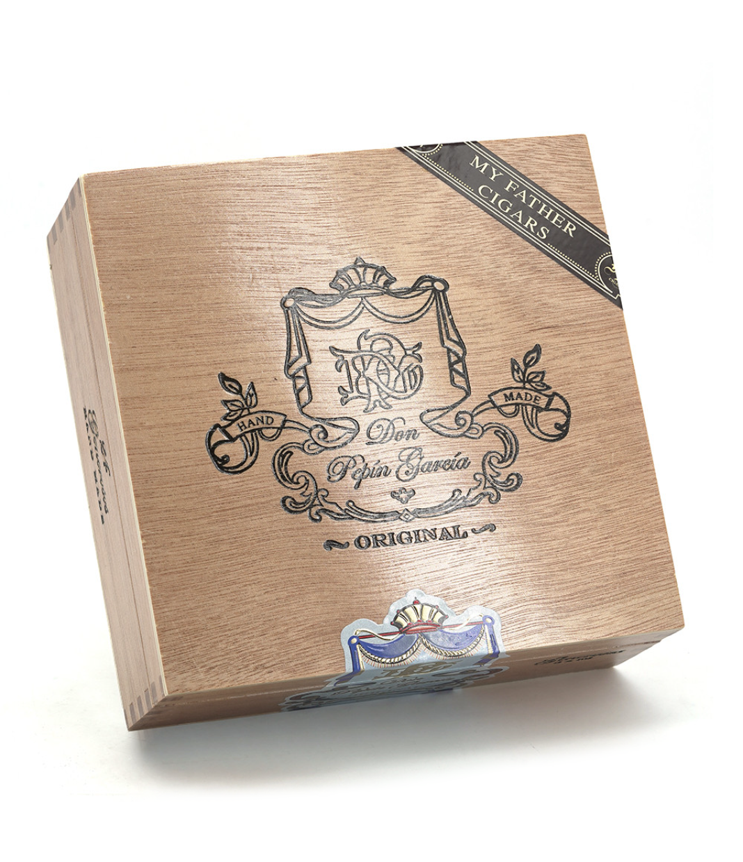 My Father Don Pepin Garcia Blue Generosos - Toro Cigar Box View 3 from AuCigars, premium Cuban cigar