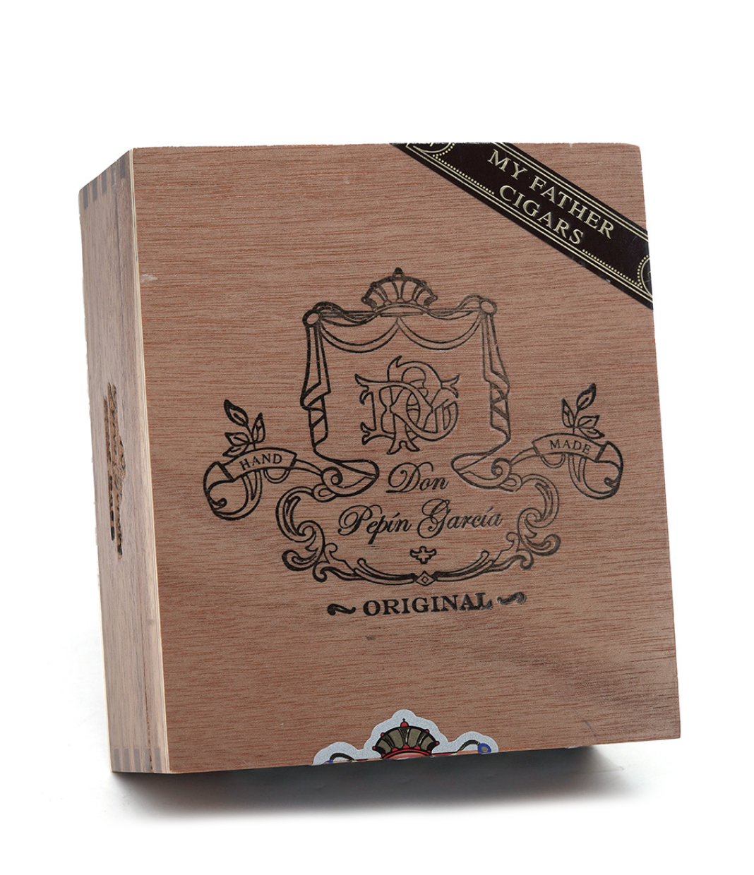 My Father Don Pepin Garcia Blue Toro Gordo Cigar Box View 3 from AuCigars, premium Cuban cigar
