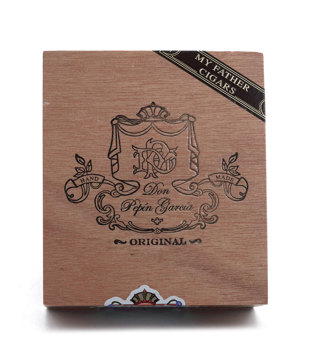 My Father Don Pepin Garcia Blue Toro Gordo Cigar Box View 4 from AuCigars, premium Cuban cigar