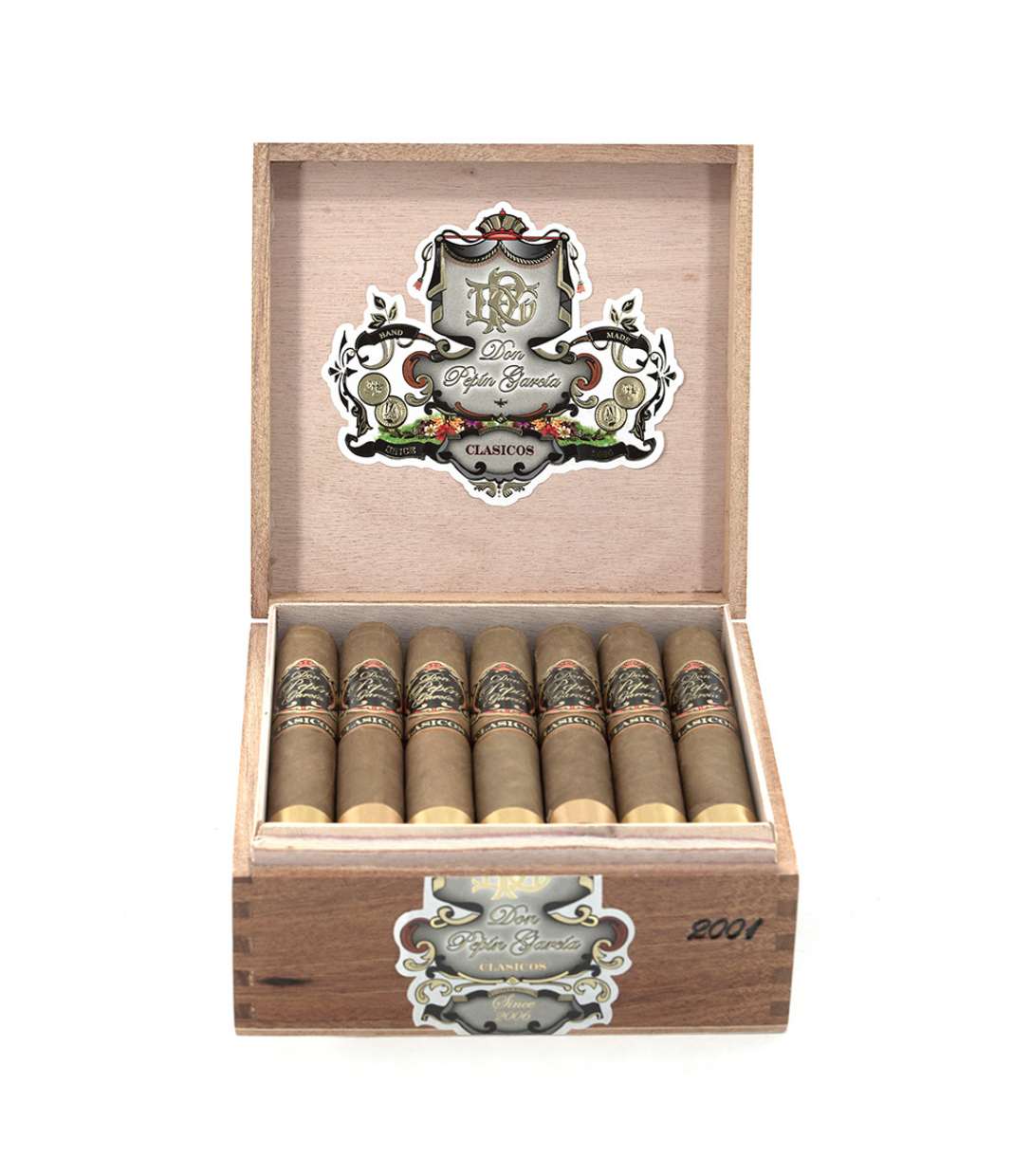 My Father Don Pepin Garcia Cuban Classic Toro Gordo 2001 Cigar Box View 2 from AuCigars, premium Cuban cigar