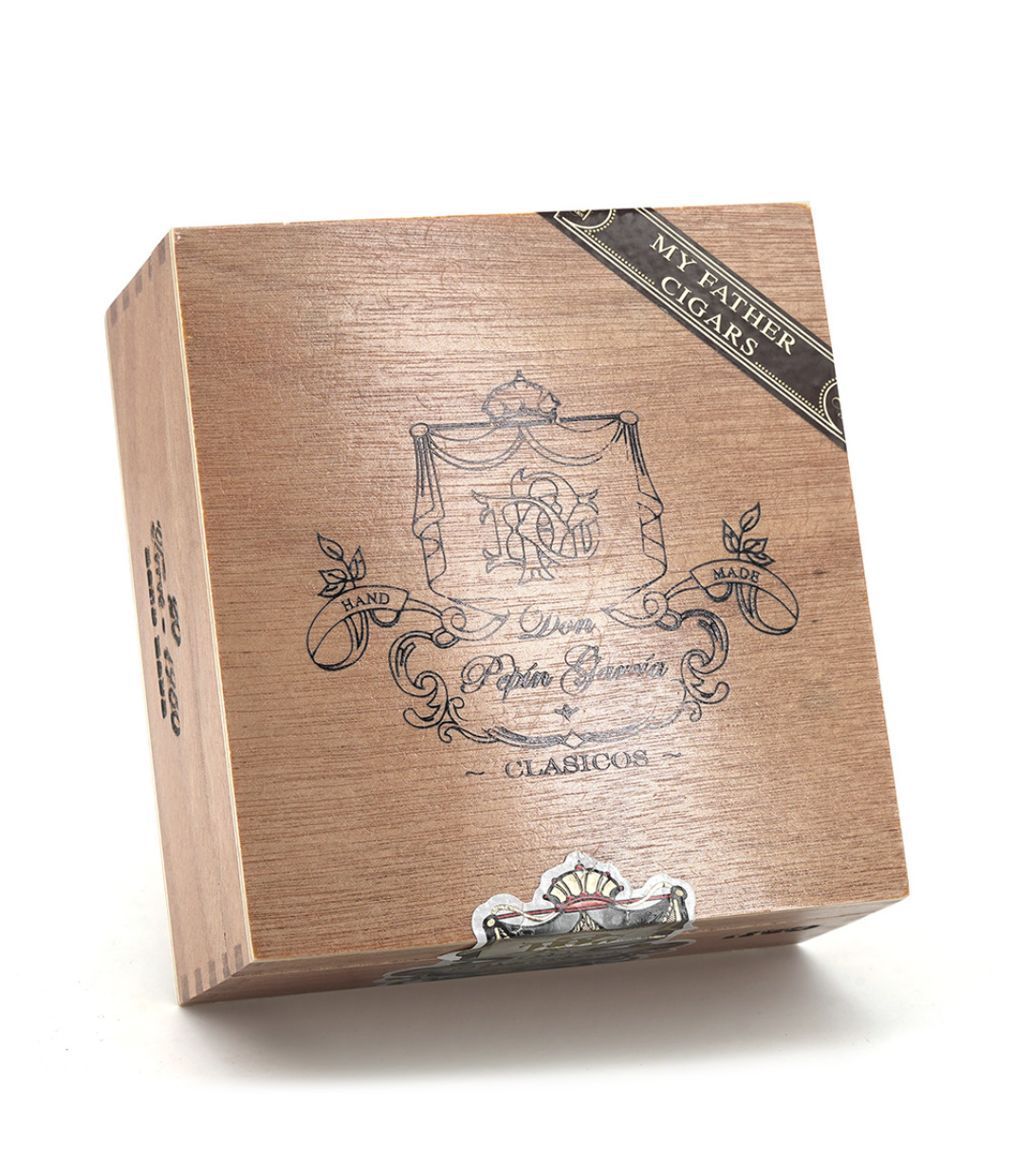 My Father Don Pepin Garcia Cuban Classic Toro 1950 Cigar Box View 3 from AuCigars, premium Cuban cigar