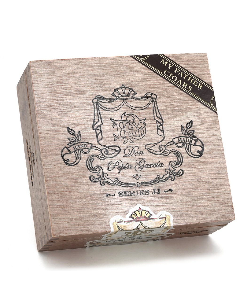 My Father Don Pepin Garcia Serie JJ Selectos Cigar Box View 3 from AuCigars, premium Cuban cigar