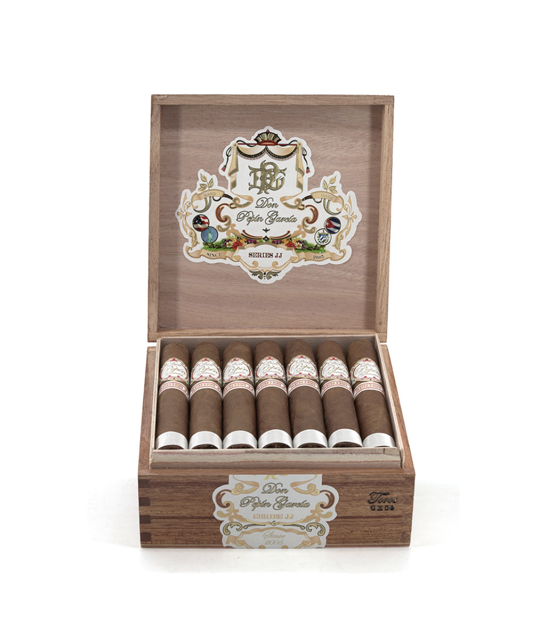 My Father Don Pepin Garcia Serie JJ Sublimes Cigar Box View 2 from AuCigars, premium Cuban cigar