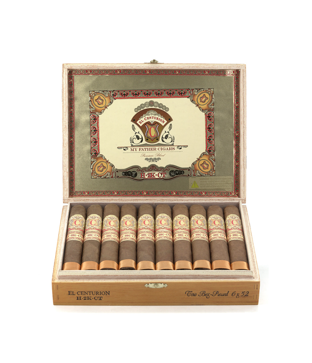 My Father El Centurion H2K-CT - Toro Box Pressed Cigar Box View 2 from AuCigars, premium Cuban cigar